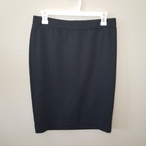 Elle Polka Dot Pencil Skirt